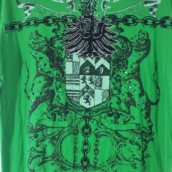 AUTHENTIC TRADITION Coat of Arms Shirt XXL - Picture 2 of 4